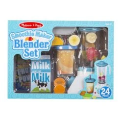 Melissa & Doug Smoothie Maker Wooden Blender Set