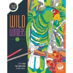 MindWare Wild Wonders 4 Color By Number
