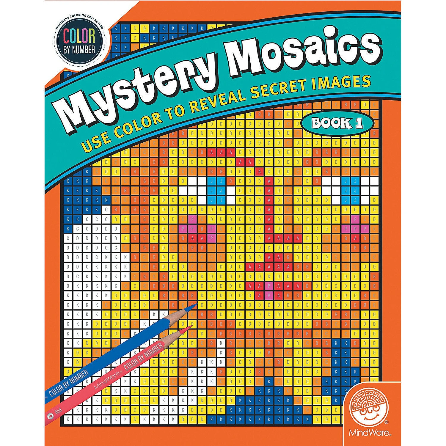 MindWare Mystery Mosaics Book 1 - Color By Number