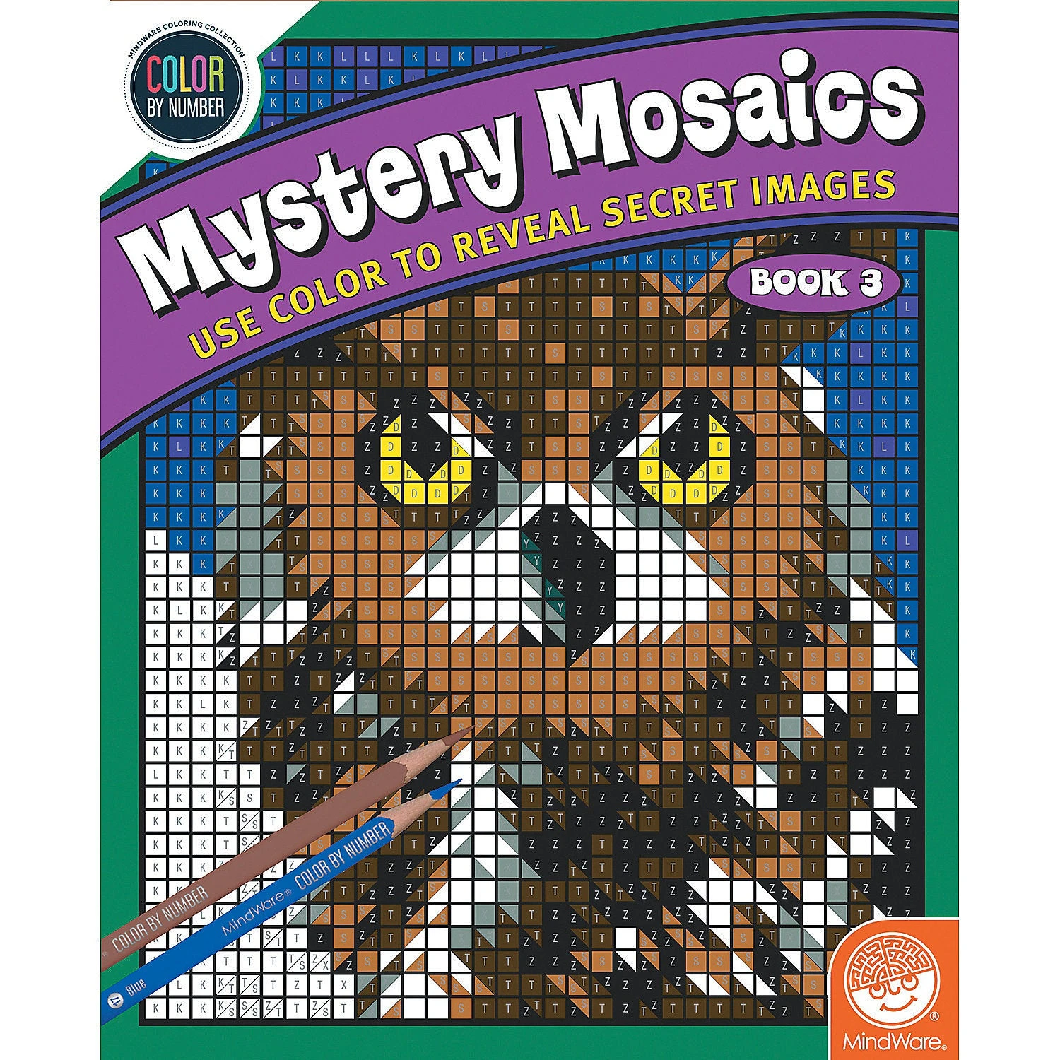 MindWare Mystery Mosaics Book 3 - Color By Number