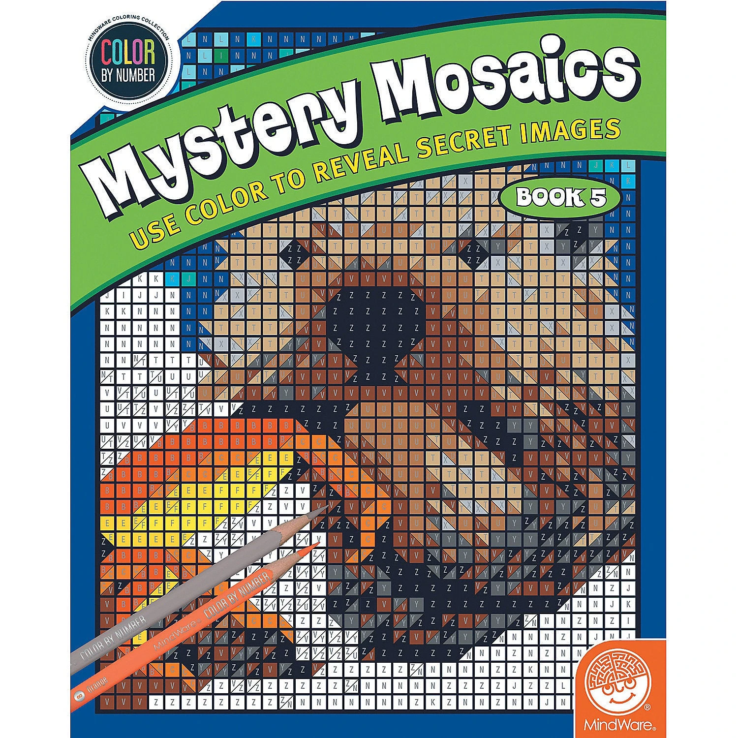 MindWare Mystery Mosaics Book 5 - Color By Number