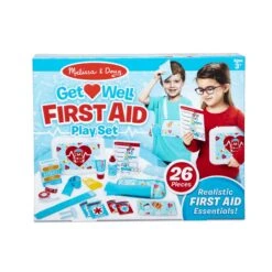 Melissa & Doug Get Well First Aid Kit Play Set