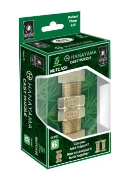 University Games Hanayama Puzzle - Nutcase Lvl 6
