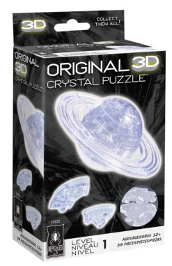 University Games Saturn 3D Crystal Puzzle