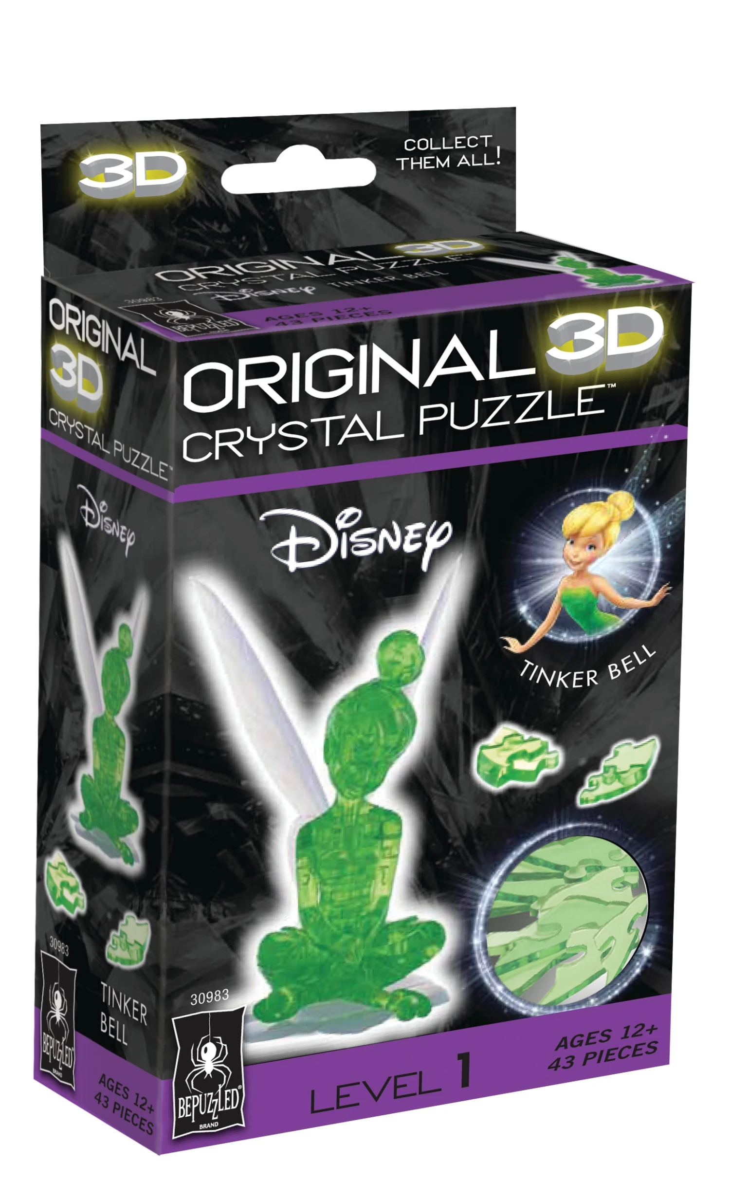 University Games Tinker Bell 3D Crystal Puzzle - Image 2