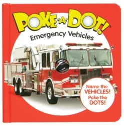 Melissa & Doug Poke-A-Dot: Emergency Vehicles