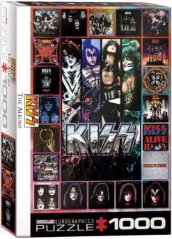 Eurographics KISS: The Albums 1000pc Puzzle