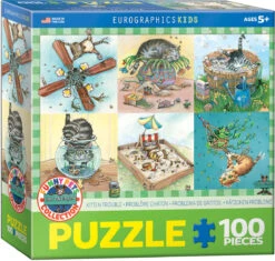 Eurographics Kitten Trouble 100pc Puzzle