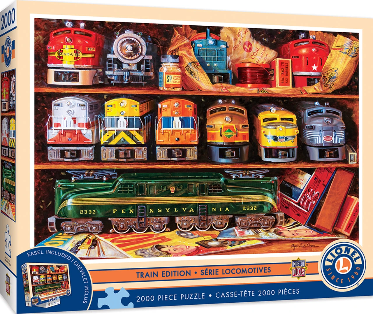 Well Stocked Shelves Lionel Trains 2000pc Puzzle