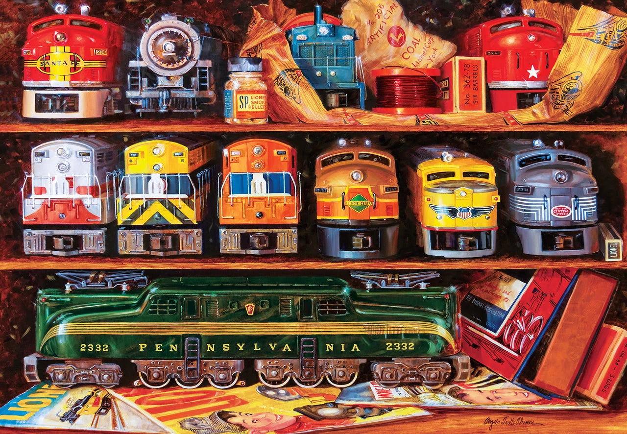 Well Stocked Shelves Lionel Trains 2000pc Puzzle - Image 2