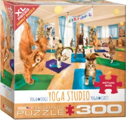 Eurographics Yoga Studio 300pc XL Piece Puzzle