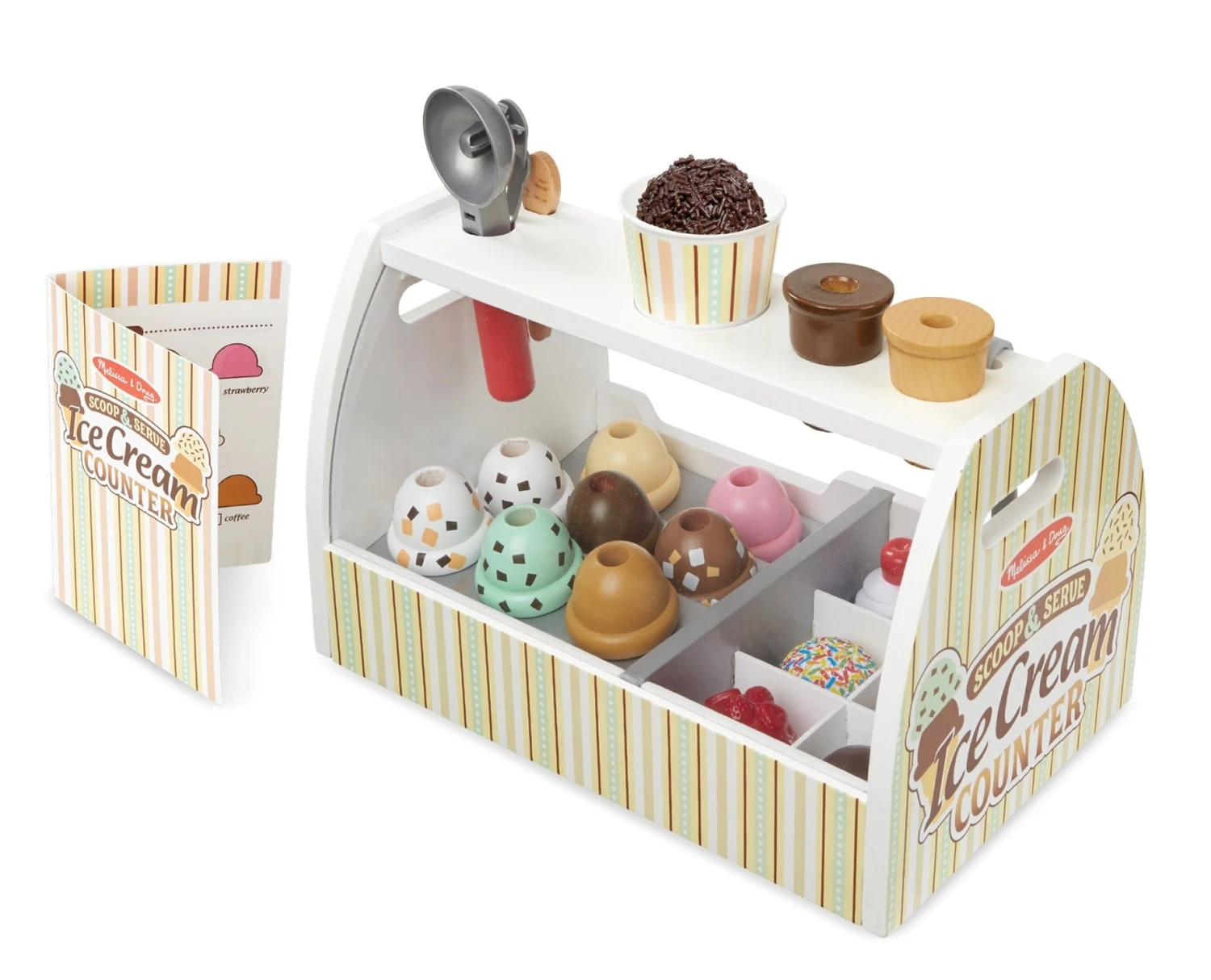 Melissa & Doug Scoop & Serve Ice Cream Counter