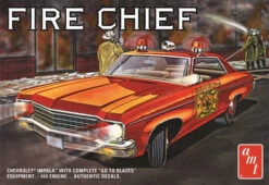 AMT 1/25 1970 Chevy Impala, Fire Chief
