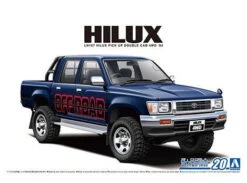 Aoshima 1/24 1994 Toyota LN107 Hilux Pickup Double Cab 4WD