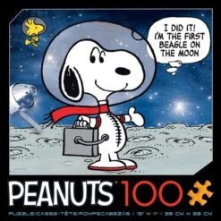 Moon Beagle Peanuts 100pc Puzzle