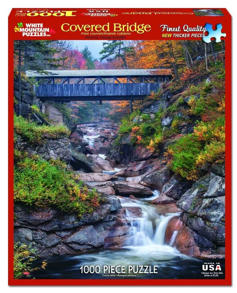 Covered Bridge 1000pc Puzzle