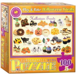 Eurographics Halloween Treats 100pc Puzzle