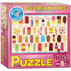 Eurographics Ice Cream Pops 100pc Puzzle