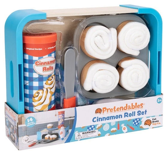 Fat Brain Toys Pretendables Cinnamon Roll Set