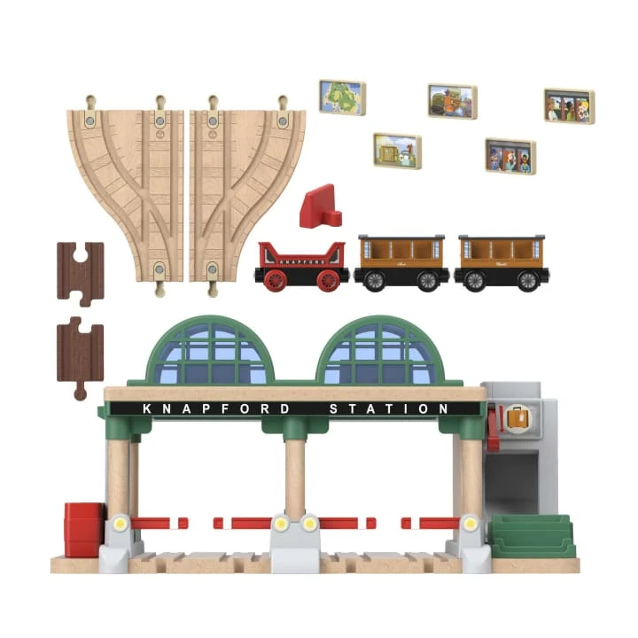 Fisher Price Thomas & Friends™ Wooden Railway Knapford Station Passenger Pickup Playset - Image 2