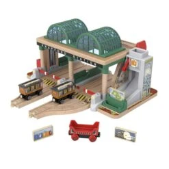 Fisher Price Thomas & Friends™ Wooden Railway Knapford Station Passenger Pickup Playset