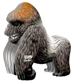 Gorilla Eugy Cardboard Model