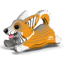 Welsh Corgi Eugy Cardboard Model