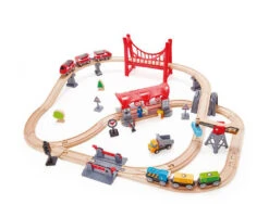 Hape Busy City Rail Set