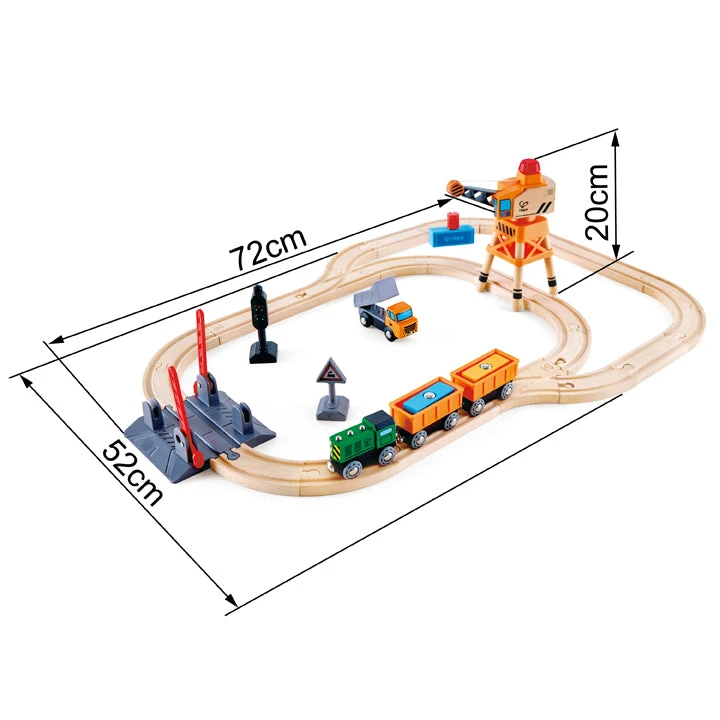 Hape Crossing & Crane Set - Image 2