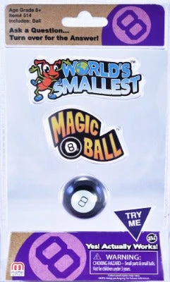 World's Smallest Magic 8 Ball