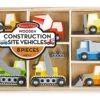 Melissa & Doug Wooden Construction Site Vehicles