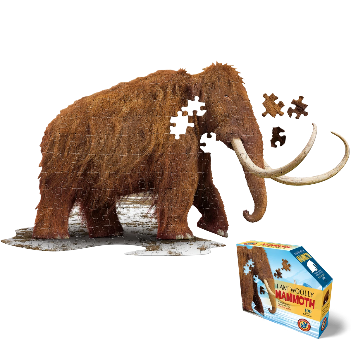 I Am Woolly Mammoth 100pc Puzzle