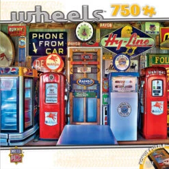 Wheels Classic Gas 750pc Puzzle