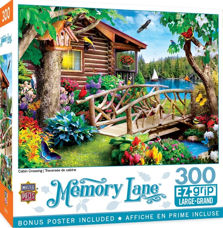 Memory Lane - Cabin Crossing 300pc EZ Grip Puzzle