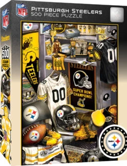 Steelers Locker Room 500pc Puzzle