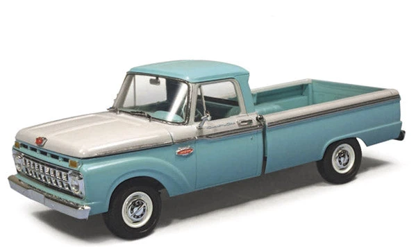 MÖBIUS 1/25 1965 Ford F-100 Custom Cab Styleside "Long Bed" Pickup - Image 2