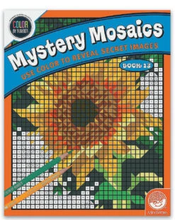 MindWare Color By Number Mystery Mosaics: Book 13