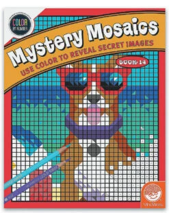 MindWare Color Number Myster Mosaics 14