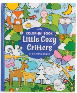 Ooly Color-In Book Little Cozy Critters