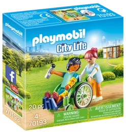 Playmobil City Life - Patient In Wheelchair