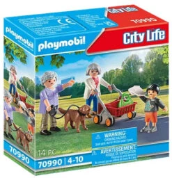 Playmobil City Life Grandparents With Child