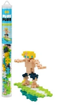 PLUS-PLUS Plus Plus - Tube - Surfer Guy