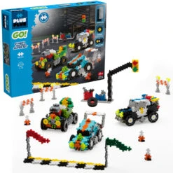 PLUS-PLUS Plus Plus GO Street Racing Set