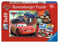 Ravensburger Cars: Around The World Racing 49pc 3-pack Puzzles