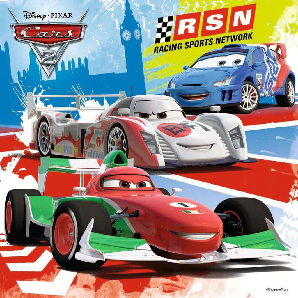 Ravensburger Cars: Around The World Racing 49pc 3-pack Puzzles - Image 4