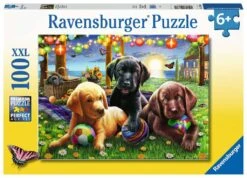 Ravensburger Puppy Picnic 100pc XXL Puzzle