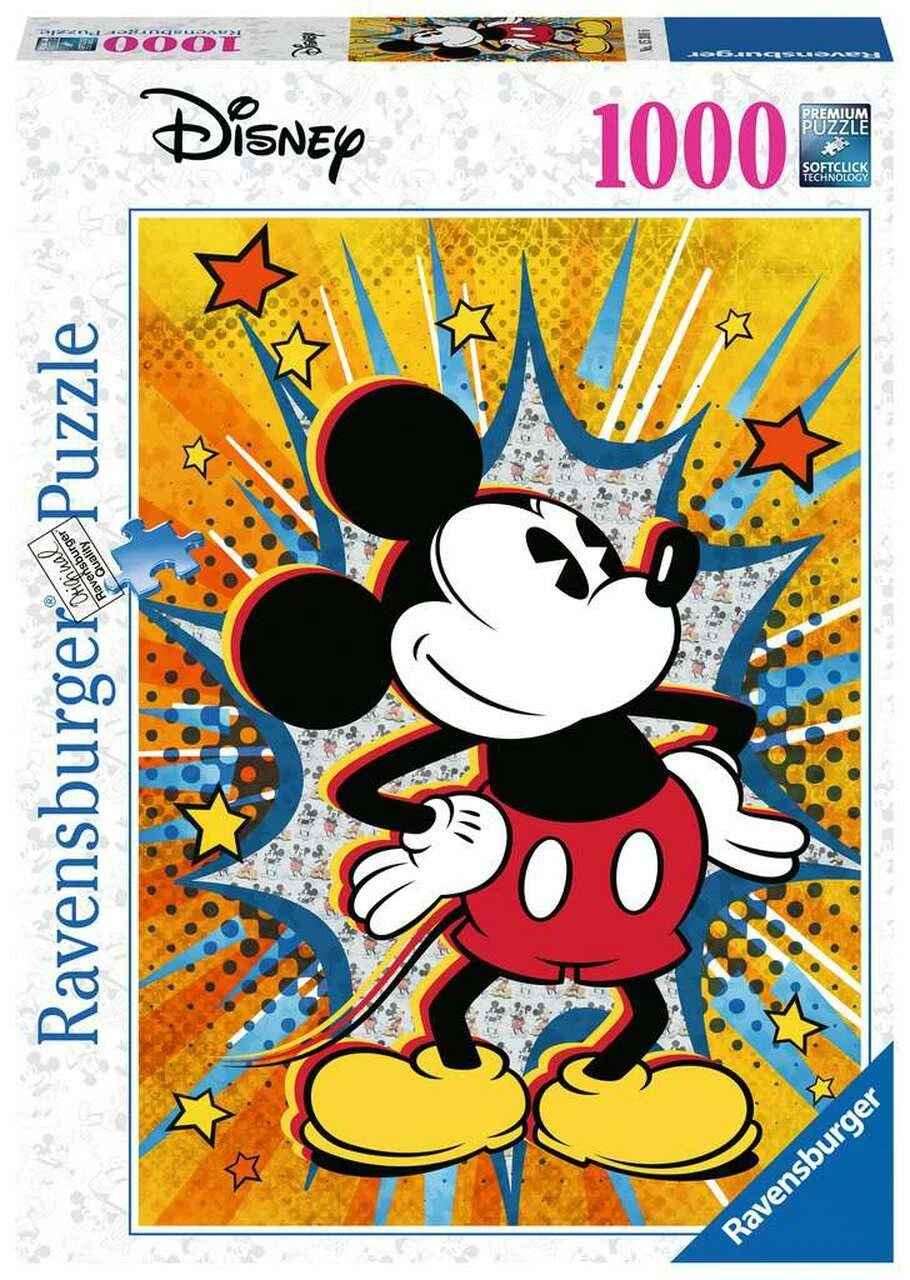 Ravensburger Retro Mickey 1000pc Puzzle