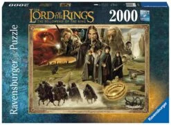 Ravensburger LotR Fellowship Ring 2000pc Puzzle
