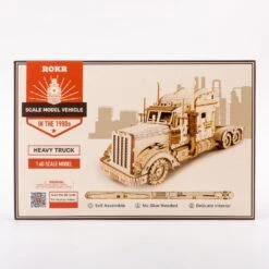 Robotime Heavy Truck Laser Cut Wood Kit