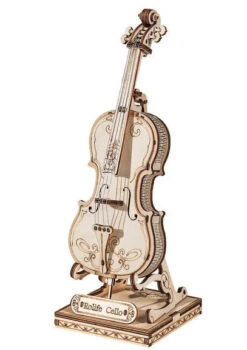 Robotime Cello Laser Cut Wood Kit